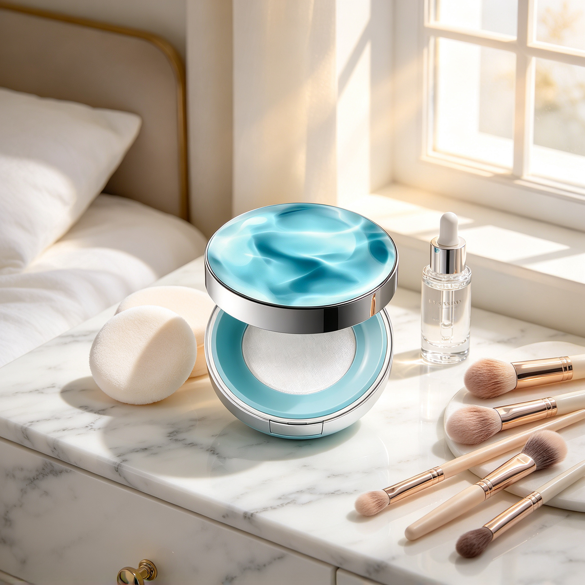 💧 Beauty Essential | Water-Infused Matte Powder | Everyday Makeup Gift | Fresh Velvet Finish