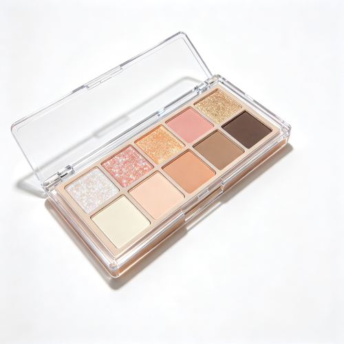 🎨 Beauty Essential | Silky Ten-Color Palette | Everyday Makeup Gift | Versatile Luminous Eyes